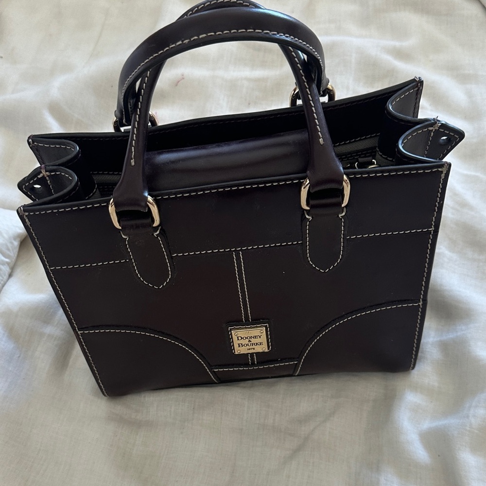 Dooney & Bourke Dark burgundy bag - Picture 2 of 3